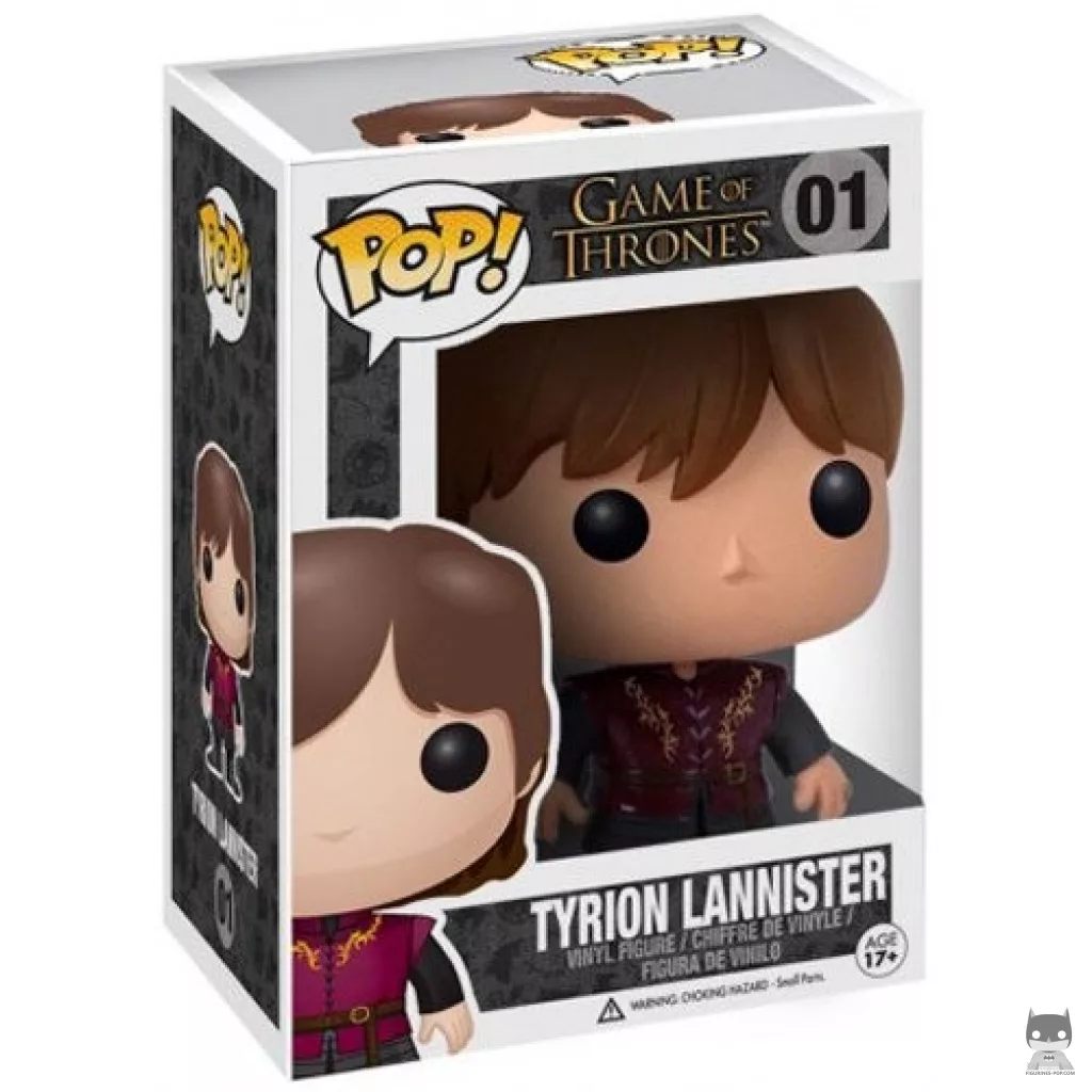 Figurine Funko POP Tyrion Lannister avec boîte