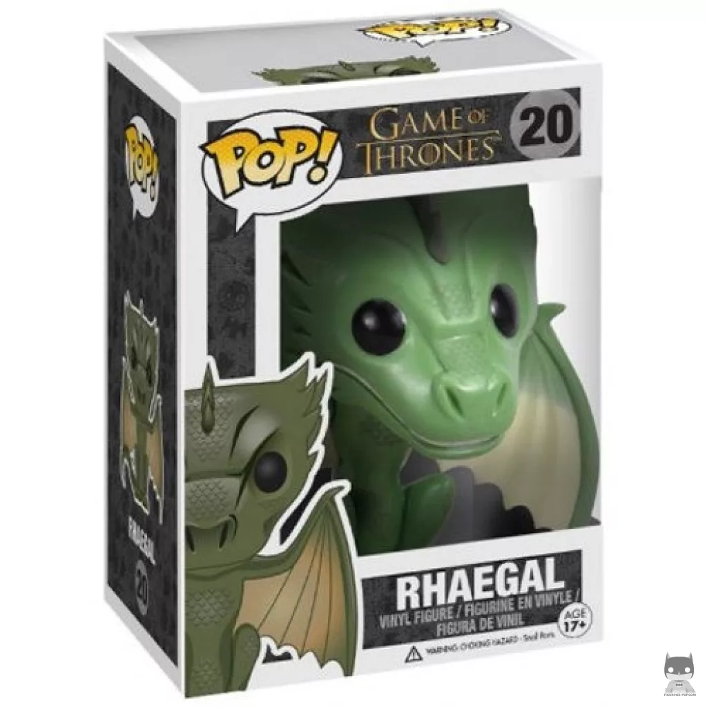 Figurine Funko POP Rhaegal avec boîte