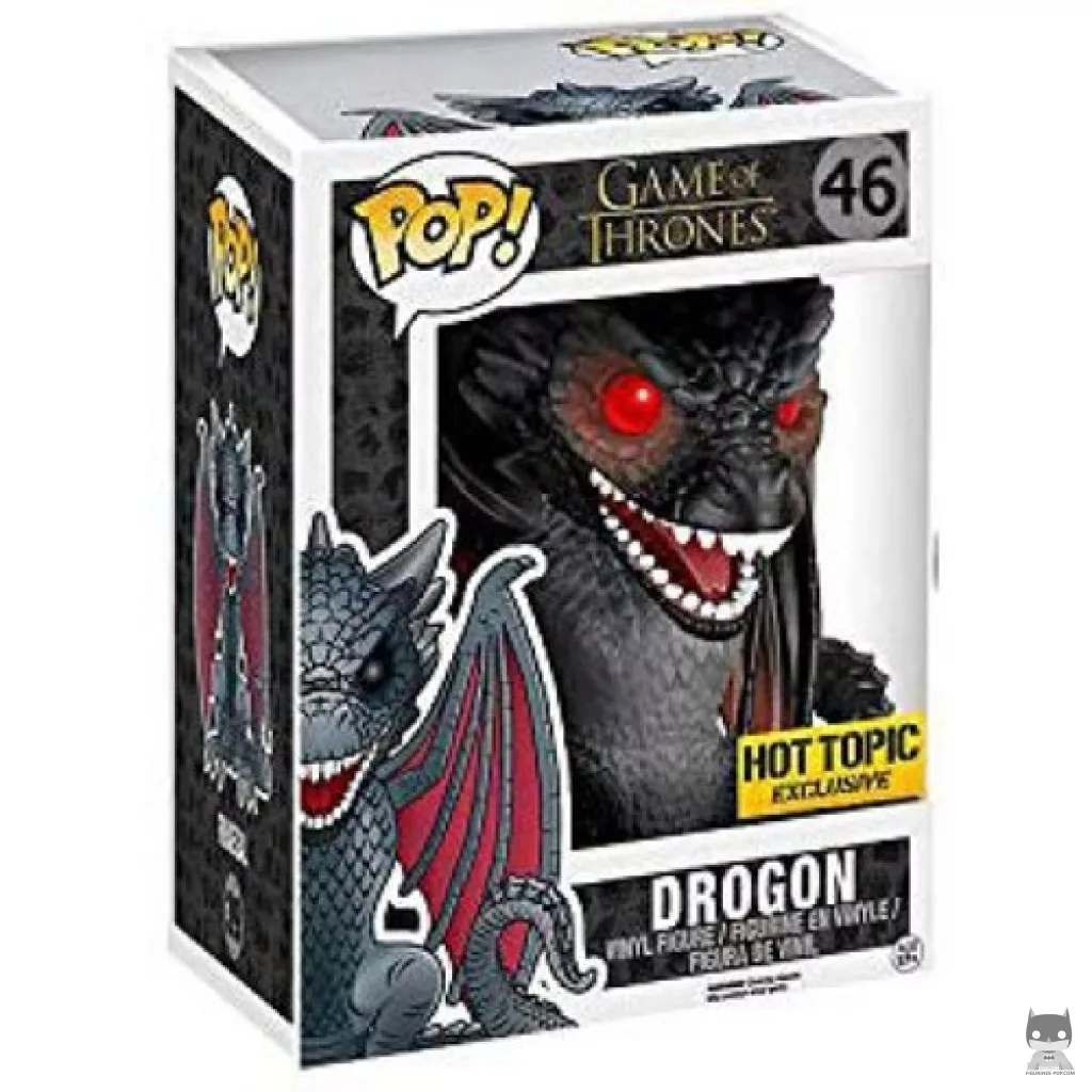 Figurine Funko POP Drogon (Supersized) avec boîte
