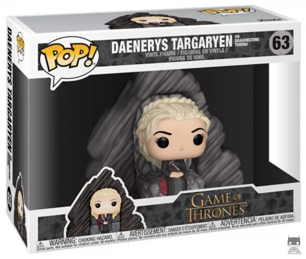 Figurine Funko POP Daenerys Targaryen (Dragonstone Trône) avec boîte