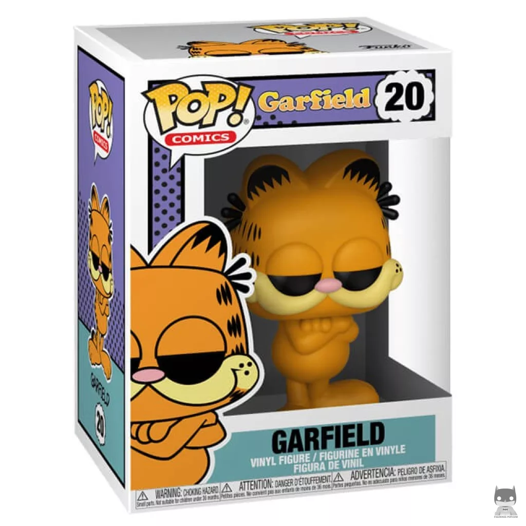Figurine Funko POP Garfield bras croisés avec boîte