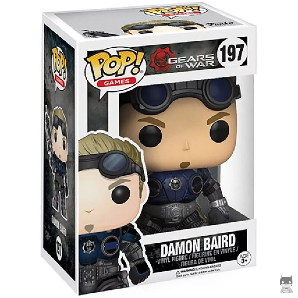 Figurine Funko POP Damon Baird (avec Armure) avec boîte