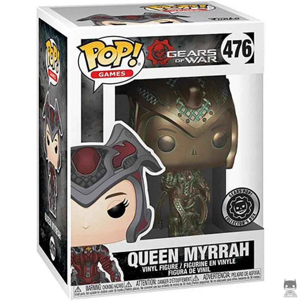 Figurine Funko POP Reine Myrrah (Patine) avec boîte