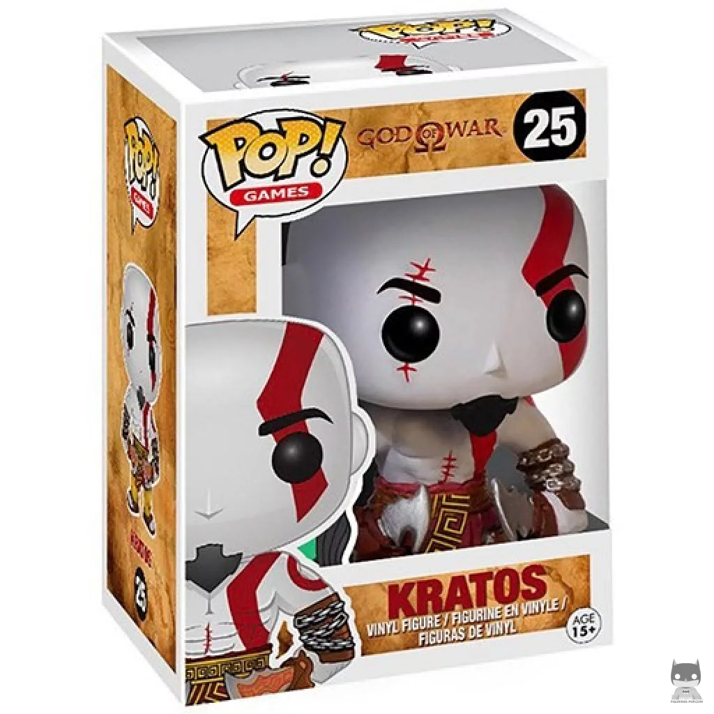 Figurine Funko POP Kratos avec boîte
