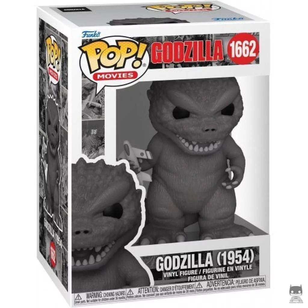 Figurine Funko POP Godzilla (1954) avec boîte