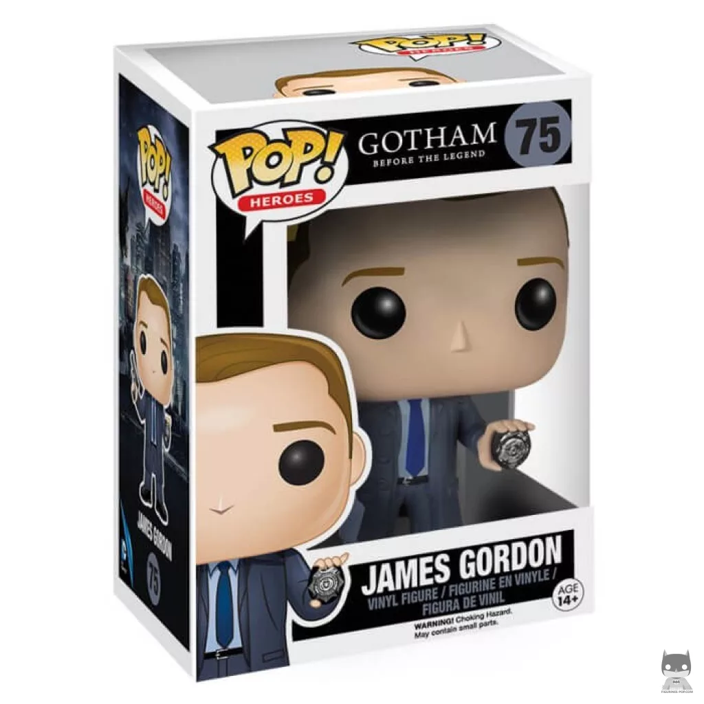 Figurine Funko POP James Gordon avec boîte