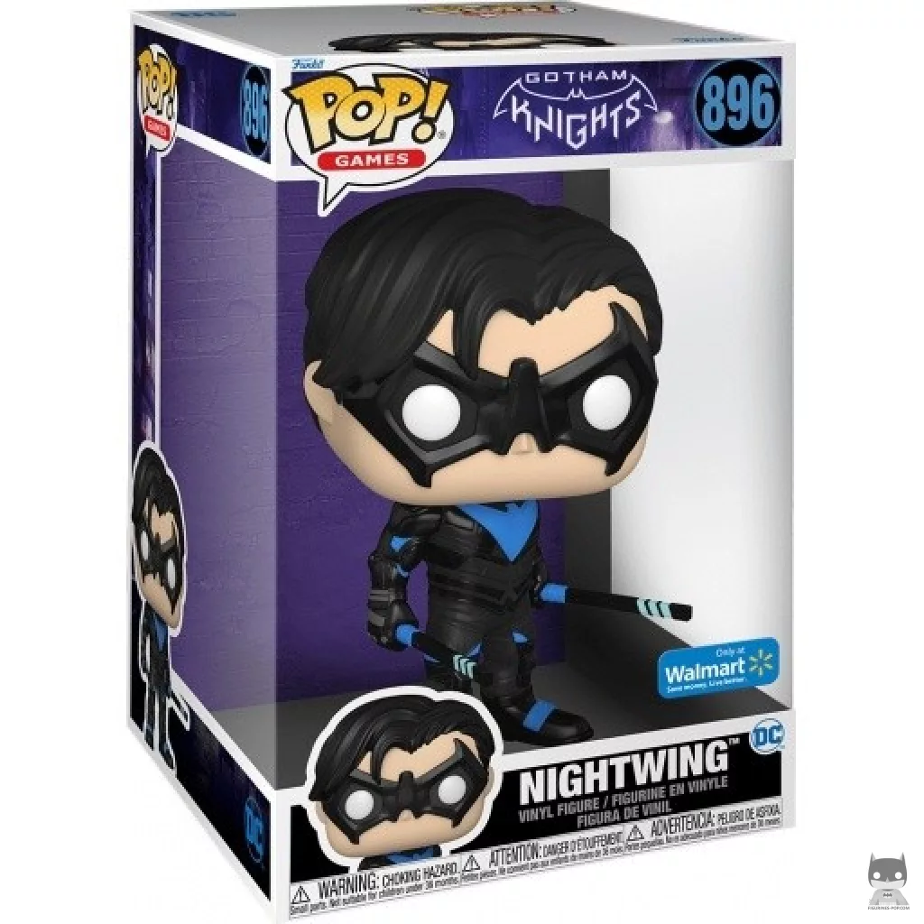 Figurine Funko POP Nightwing (Supersized) avec boîte