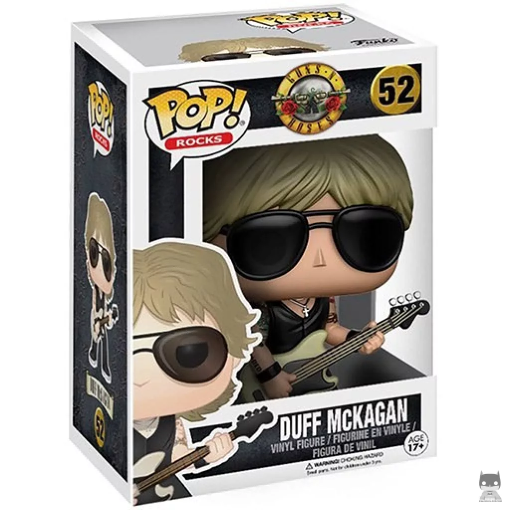 Figurine Funko POP Duff McKagan avec boîte
