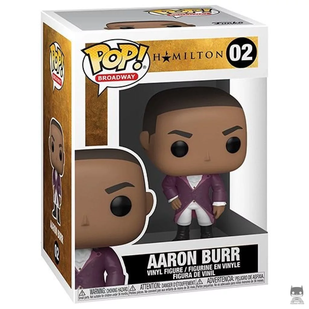 Figurine Funko POP Aaron Burr avec boîte