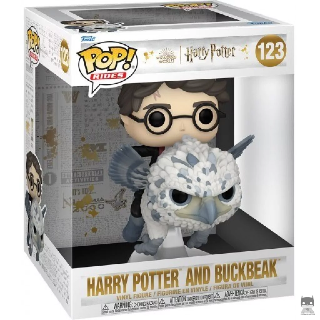 Figurine Funko POP Harry Potter et Buck l'Hippogriffe avec boîte