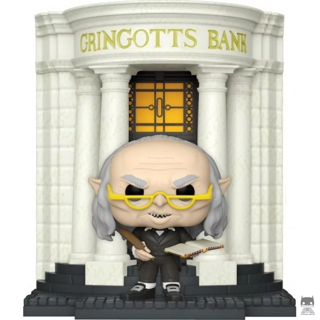 Figurine Funko POP Gripsec devant Banque Gringotts (Chemin de Traverse) (Harry Potter)