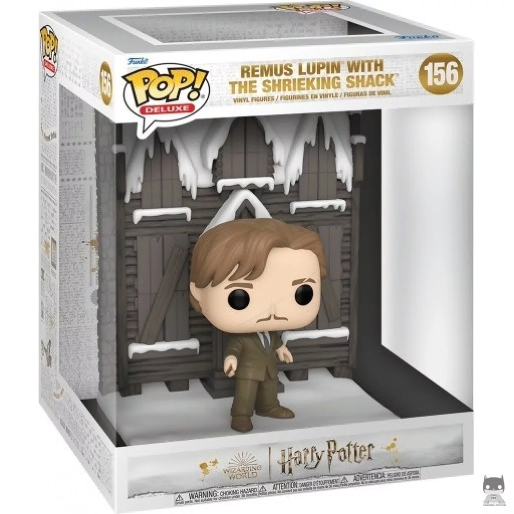 Figurine Funko POP Remus Lupin devant la Cabane Hurlante (Pré-au-Lard) avec boîte