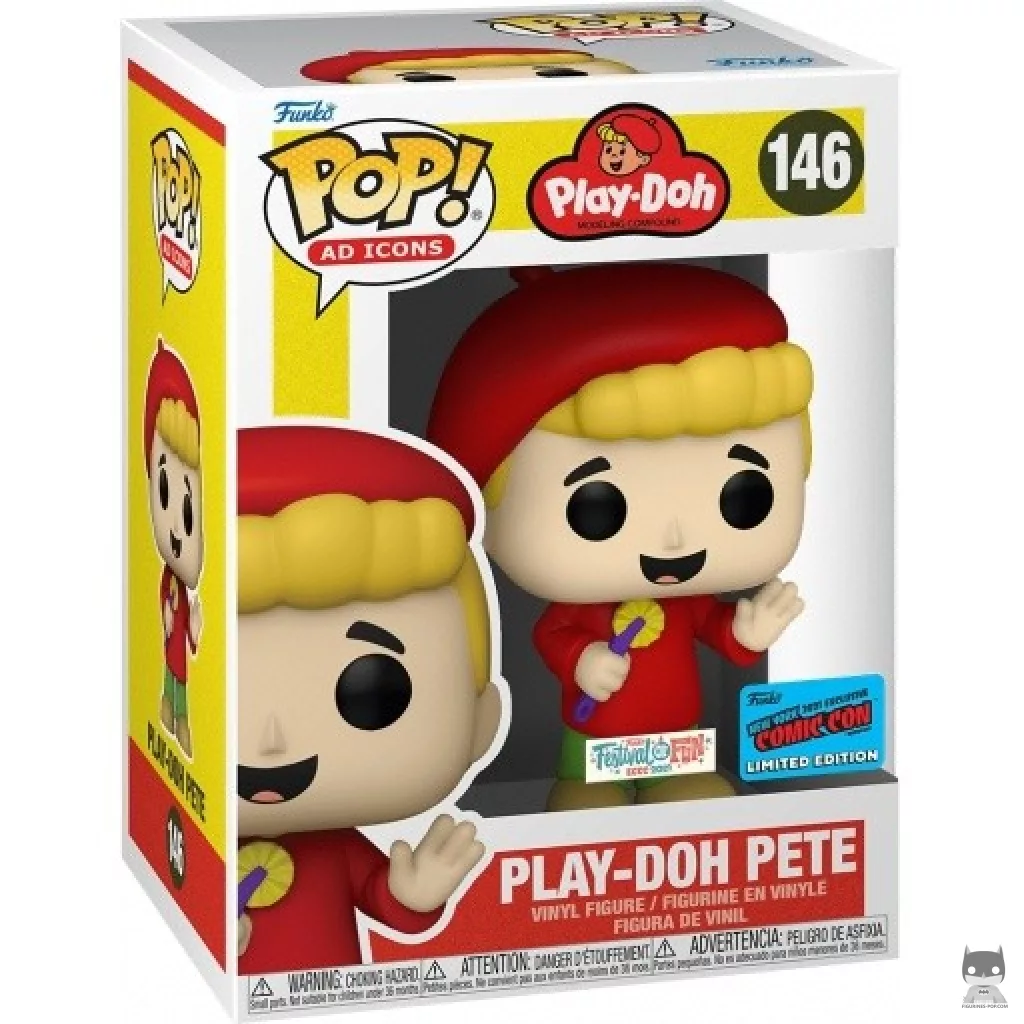 Figurine Funko POP Pete Play-Doh (Rouge) avec boîte