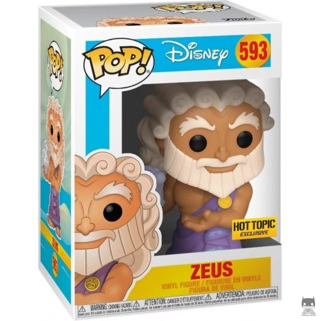 Figurine Funko POP Zeus avec boîte