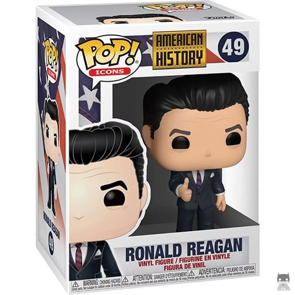 Figurine Funko POP Ronald Reagan avec boîte
