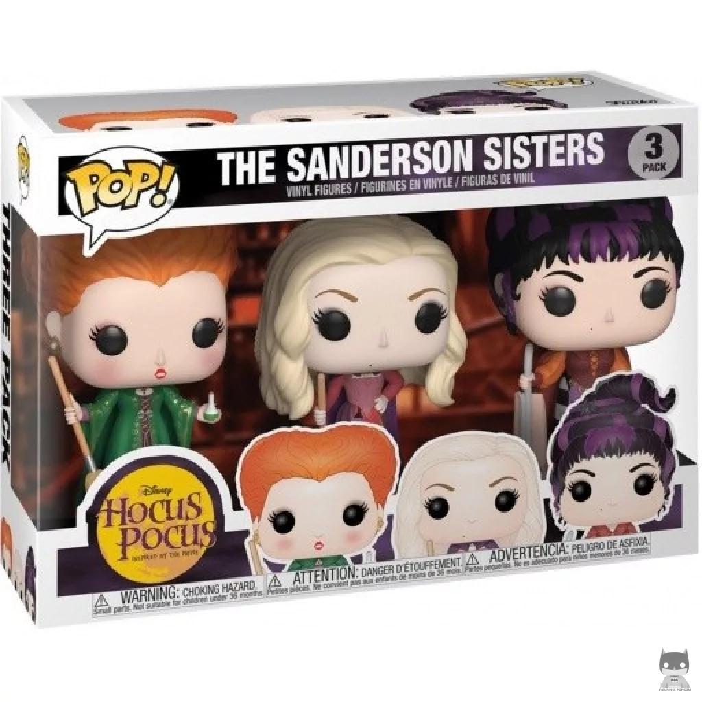 Figurine Funko POP Les Sœurs Sanderson avec boîte