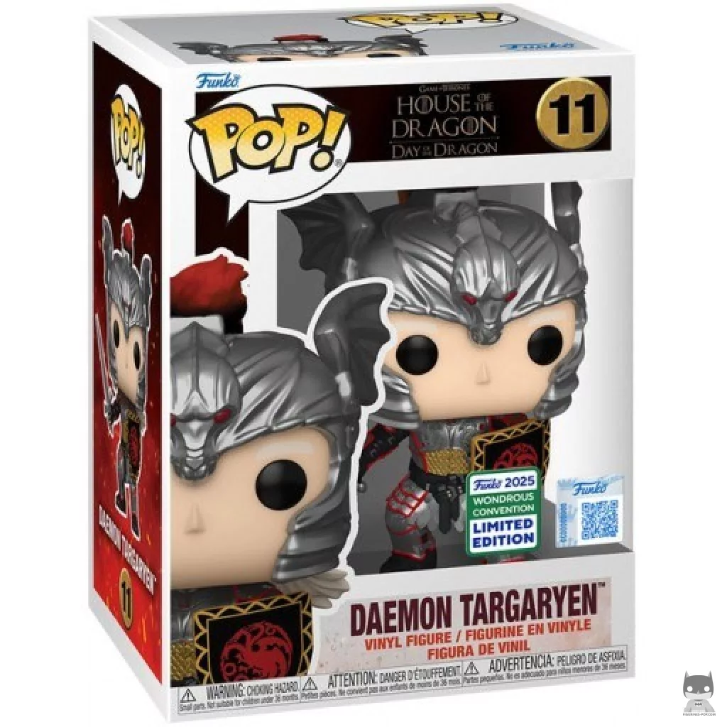 Figurine Funko POP Daemon Targaryen avec boîte