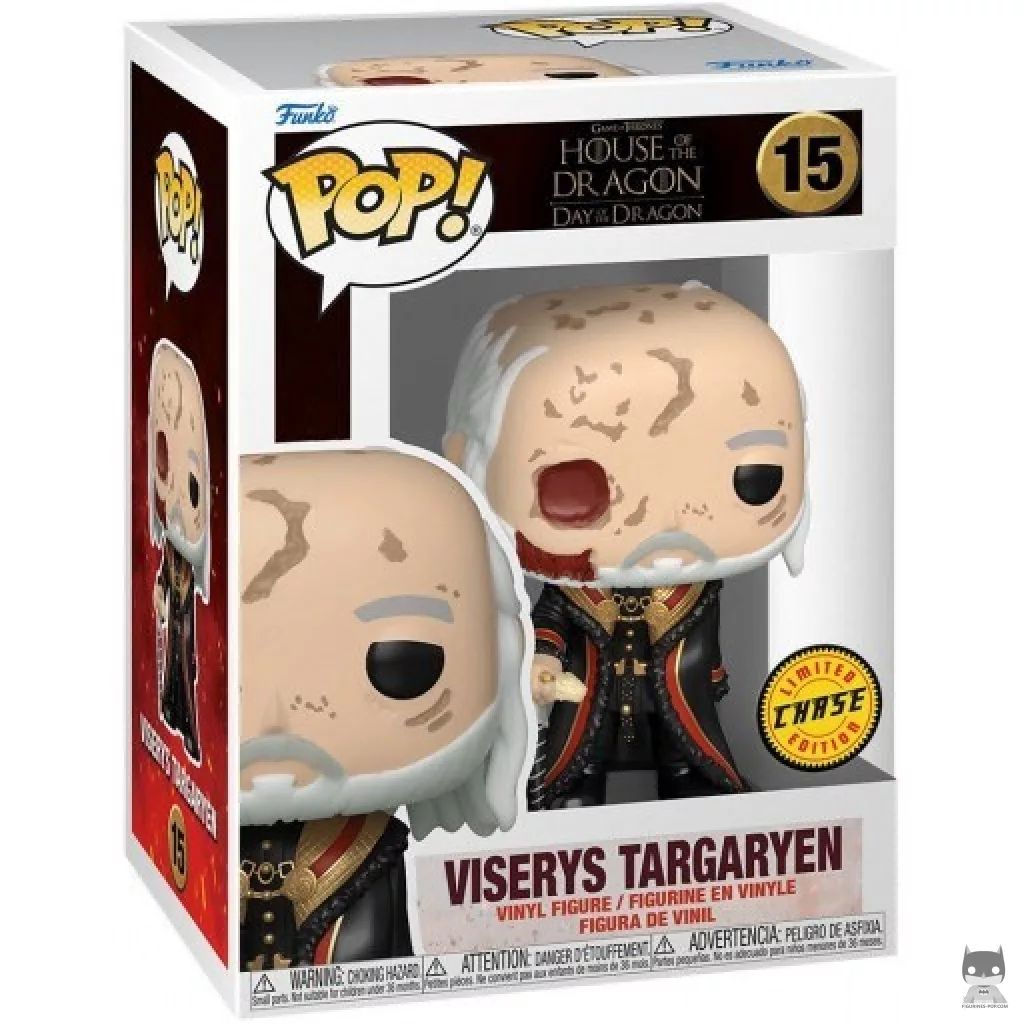 Figurine Funko POP Viserys Targaryen (Chase) avec boîte