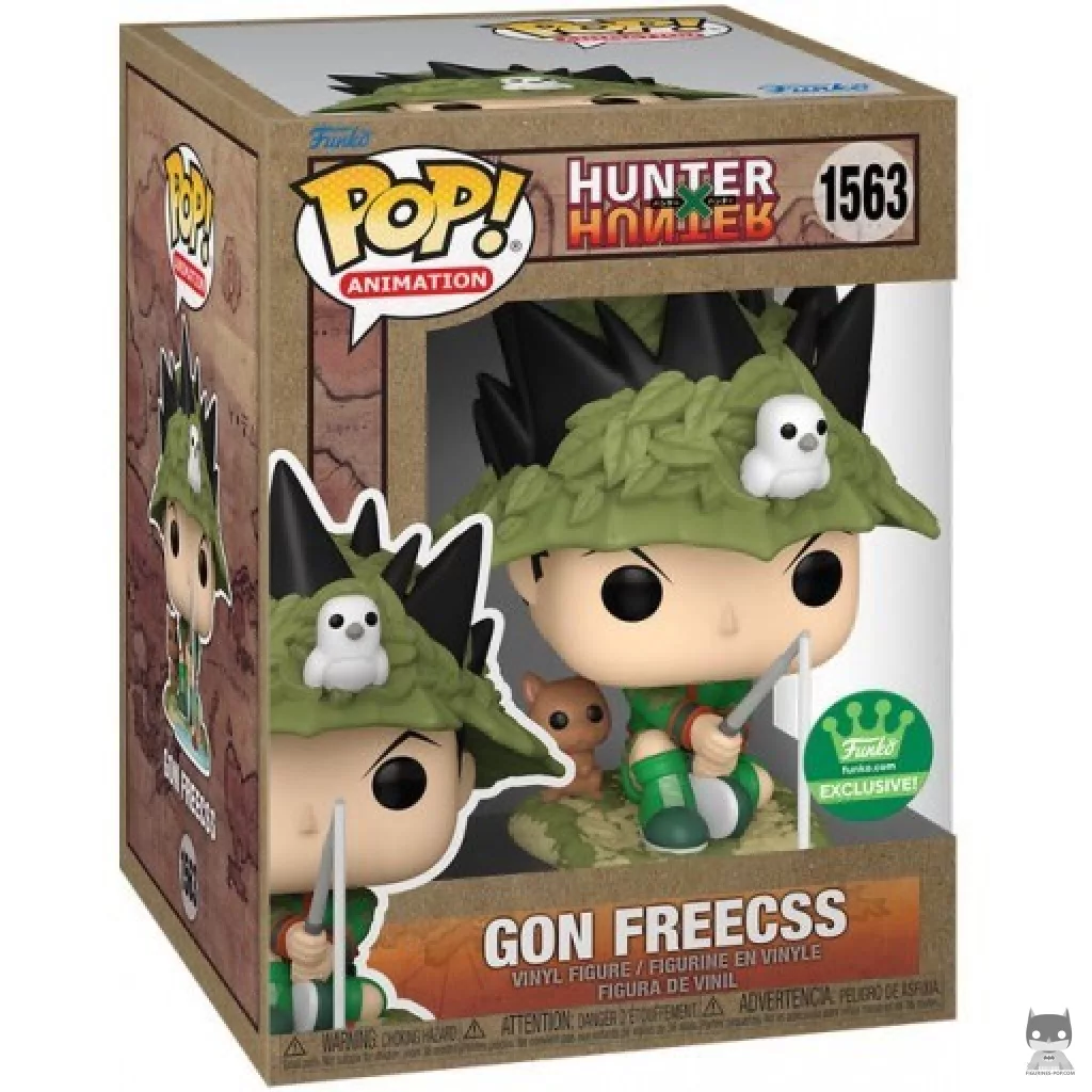 Figurine Funko POP Gon Freecs Pêche avec boîte