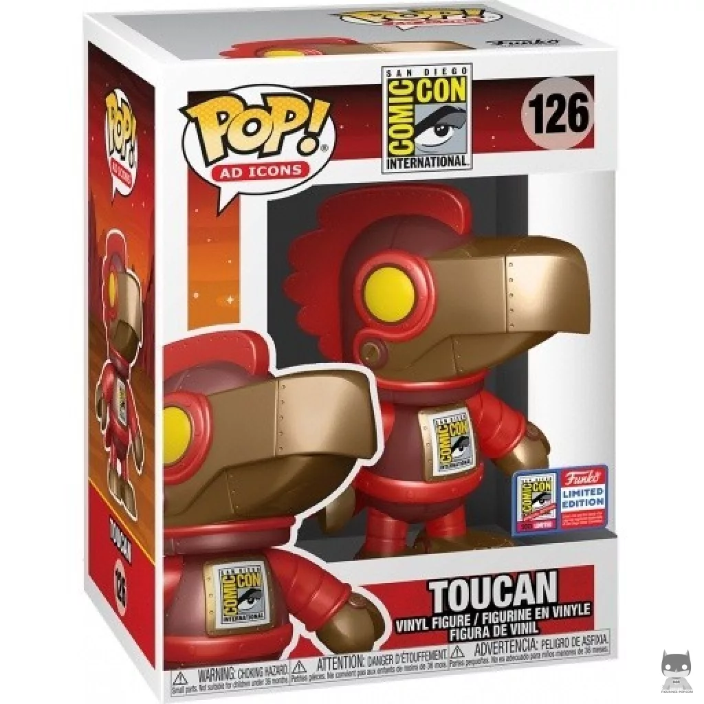 Figurine Funko POP Toucan (Rouge) avec boîte