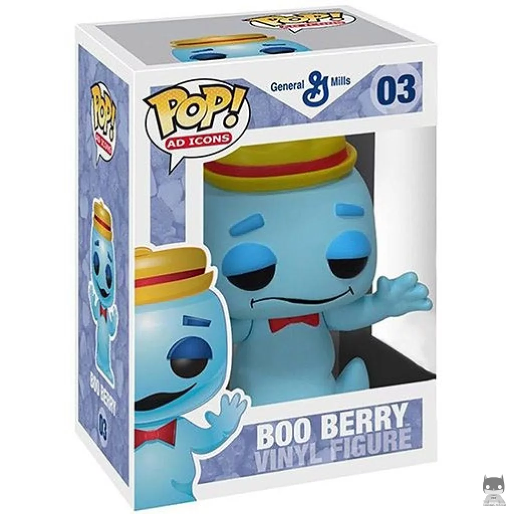 Figurine Funko POP Boo Berry (Metallic) avec boîte