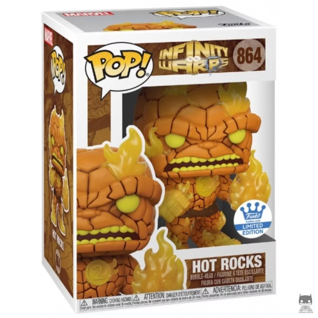 Figurine Funko POP Hot Rocks avec boîte