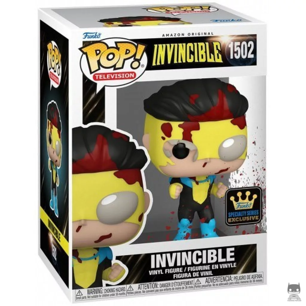 Figurine Funko POP Invincible (Bloody) avec boîte