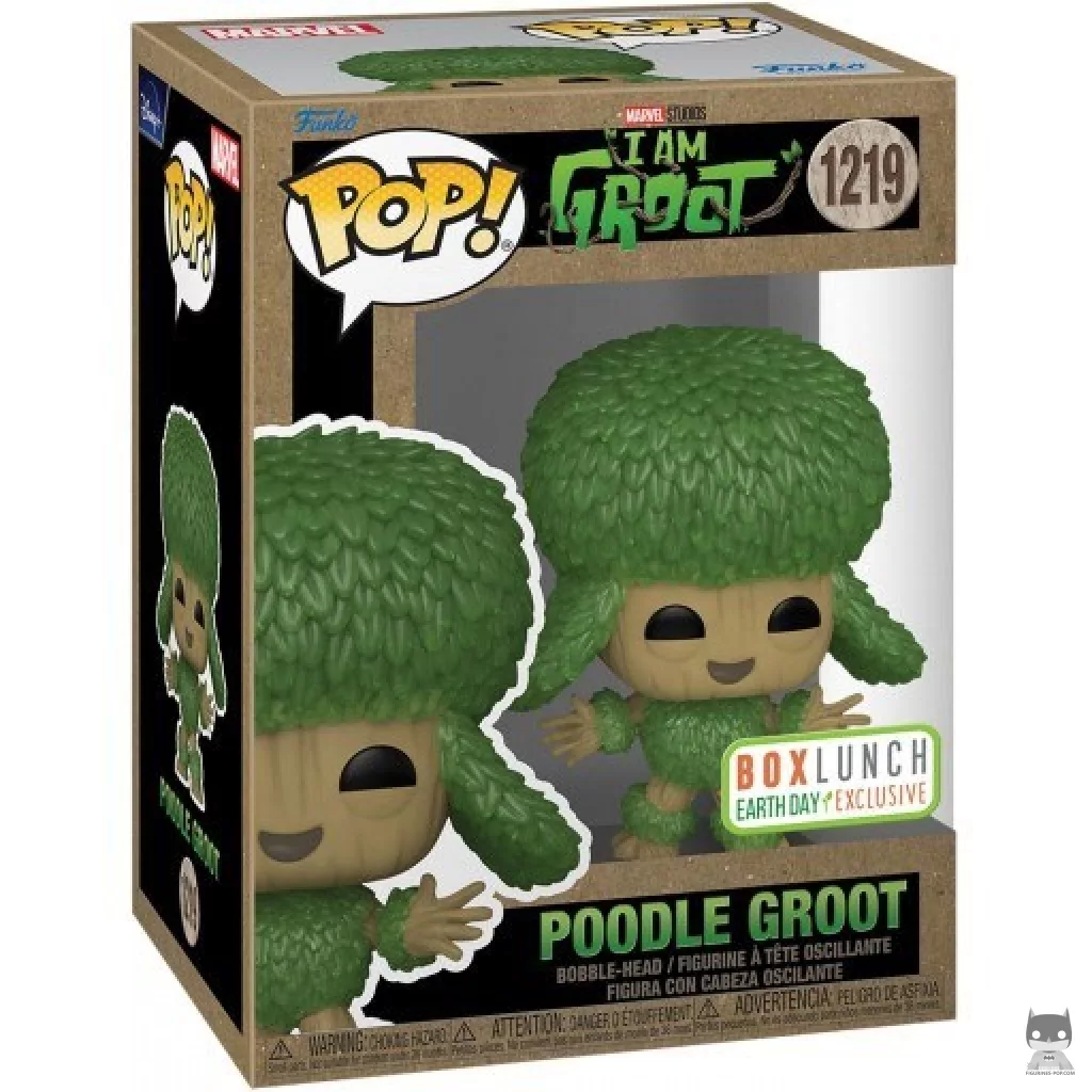 Figurine Funko POP Groot Caniche avec boîte