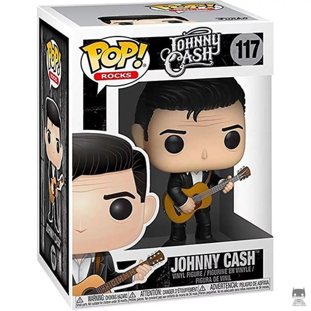 Figurine Funko POP Johnny Cash avec boîte