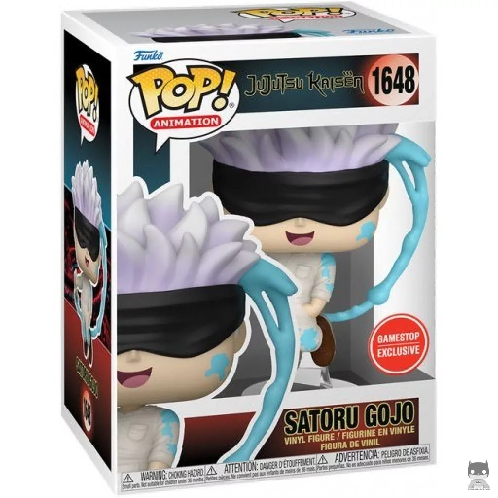 Figurine Funko POP Satoru Gojo avec boîte