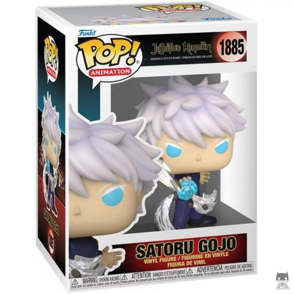 Figurine Funko POP Satoru Gojo avec boîte