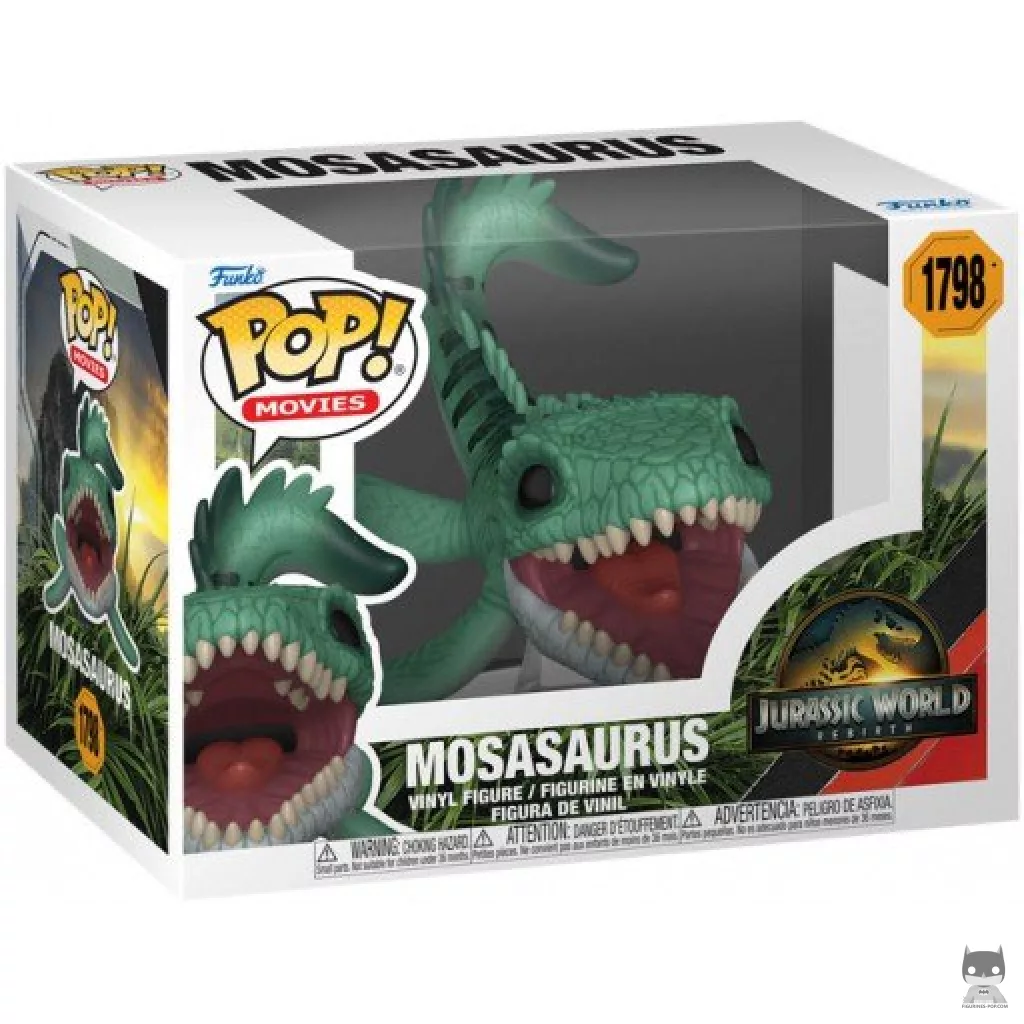 Figurine Funko POP Mosasaurus avec boîte