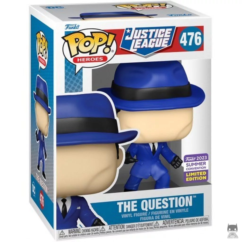 Figurine Funko POP The Question avec boîte
