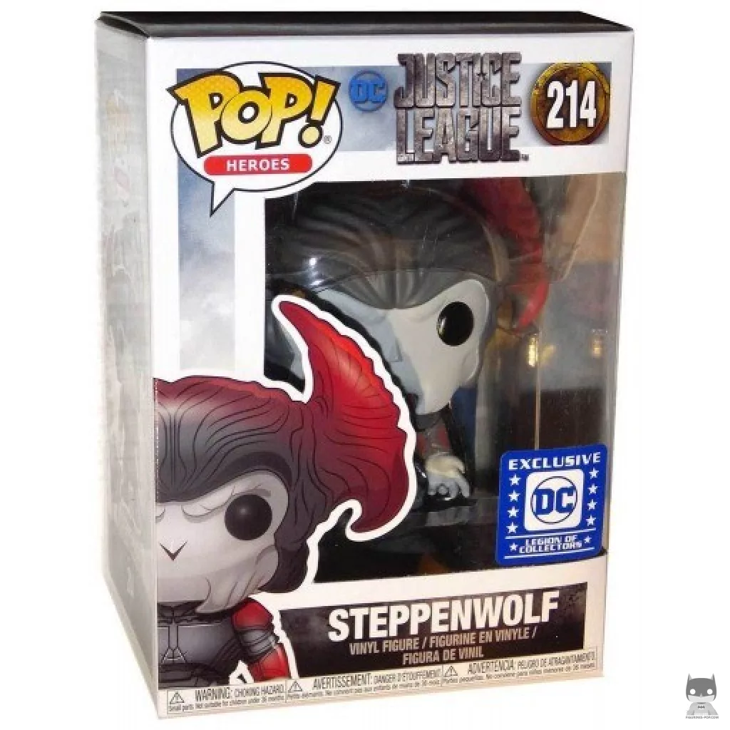 Figurine Funko POP Steppenwolf avec boîte