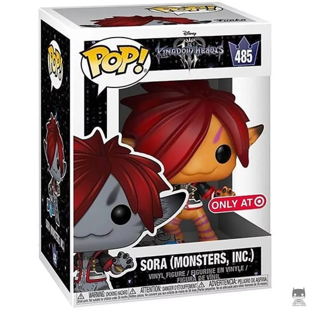 Figurine Funko POP Sora (Monstres et Compagnie) (Orange) avec boîte