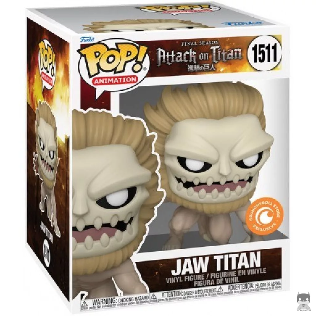 Figurine Funko POP Titan Mâchoire (Supersized) avec boîte