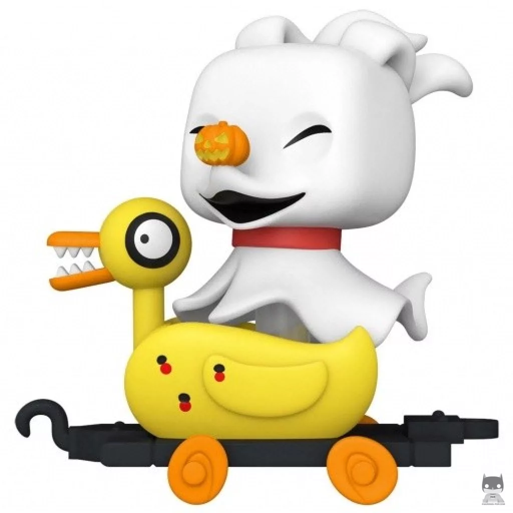 Figurine Funko POP Zero dans le wagon Canard (L'Etrange Noël de M. Jack)