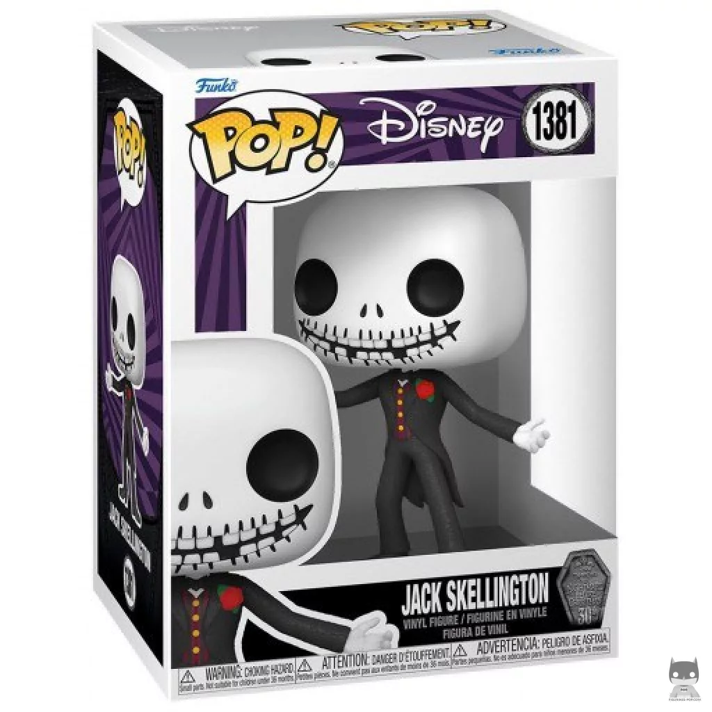 Figurine Funko POP Jack Skellington avec boîte