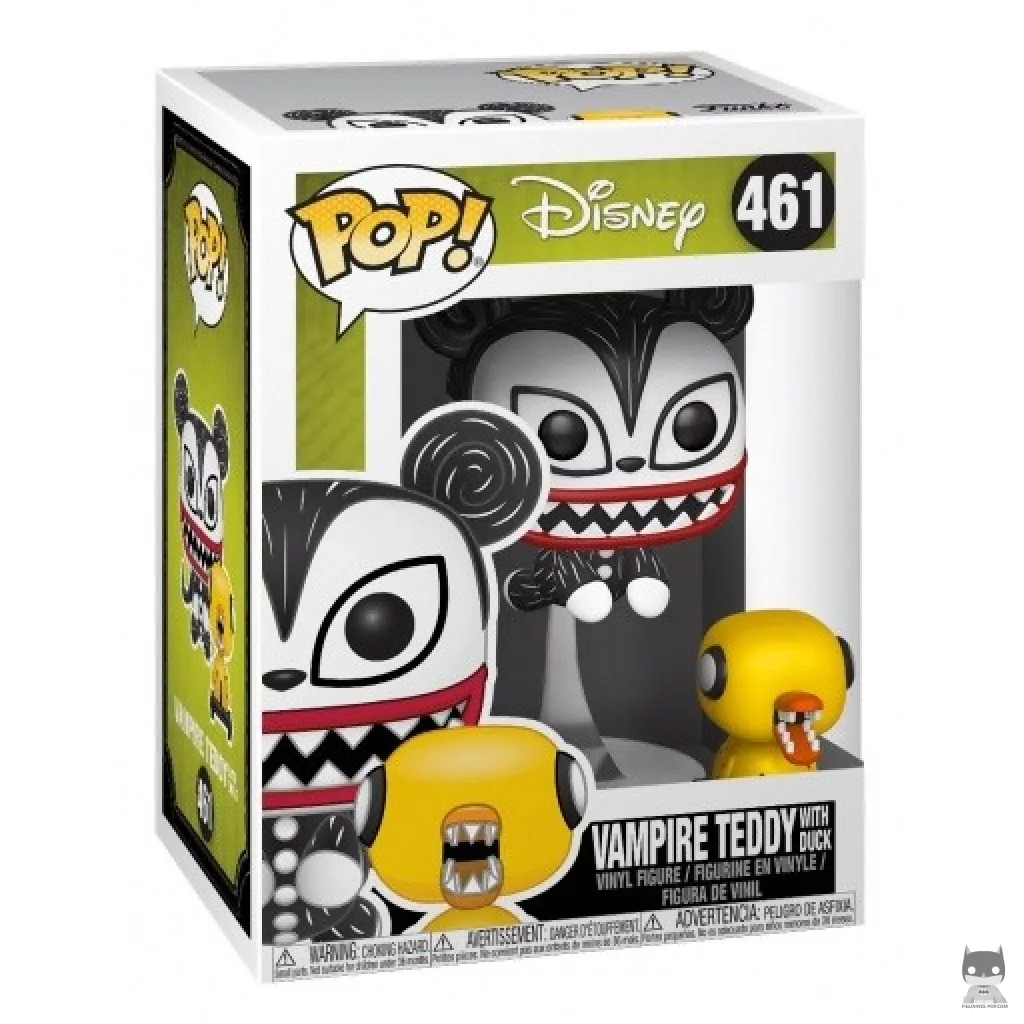 Figurine Funko POP Teddy le Vampire avec Canard avec boîte
