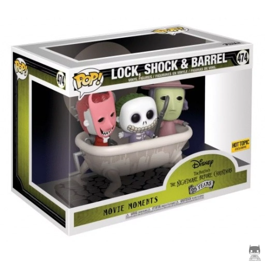 Figurine Funko POP Lock, Shock & Barrel avec boîte