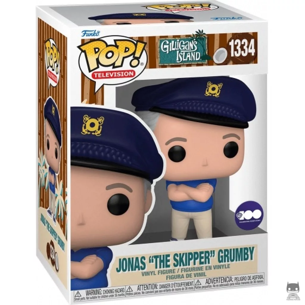 Figurine Funko POP Jonas Grumby, le capitaine avec boîte