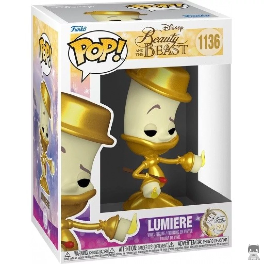 Figurine Funko POP Lumière avec boîte