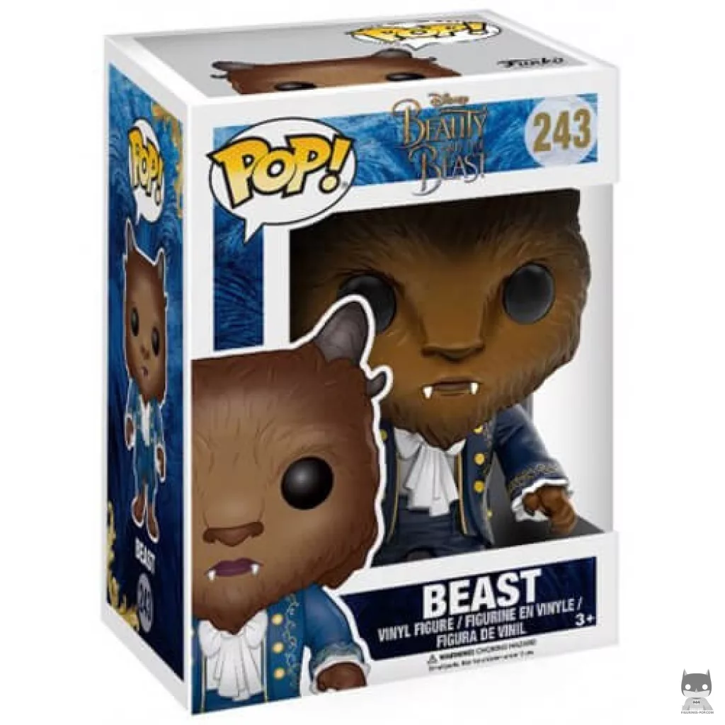 Figurine Funko POP La Bête avec boîte
