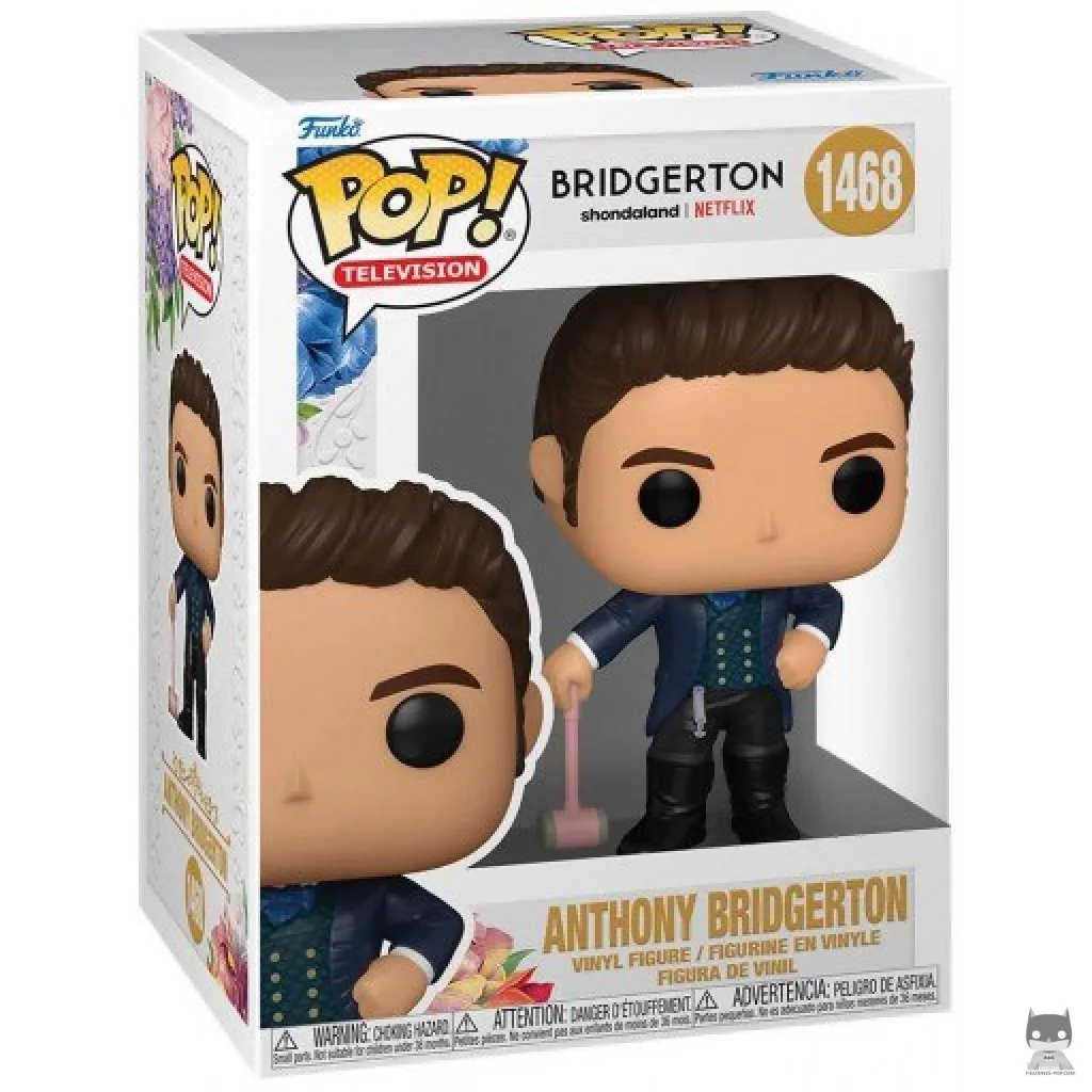 Figurine Funko POP Anthony Bridgerton avec boîte