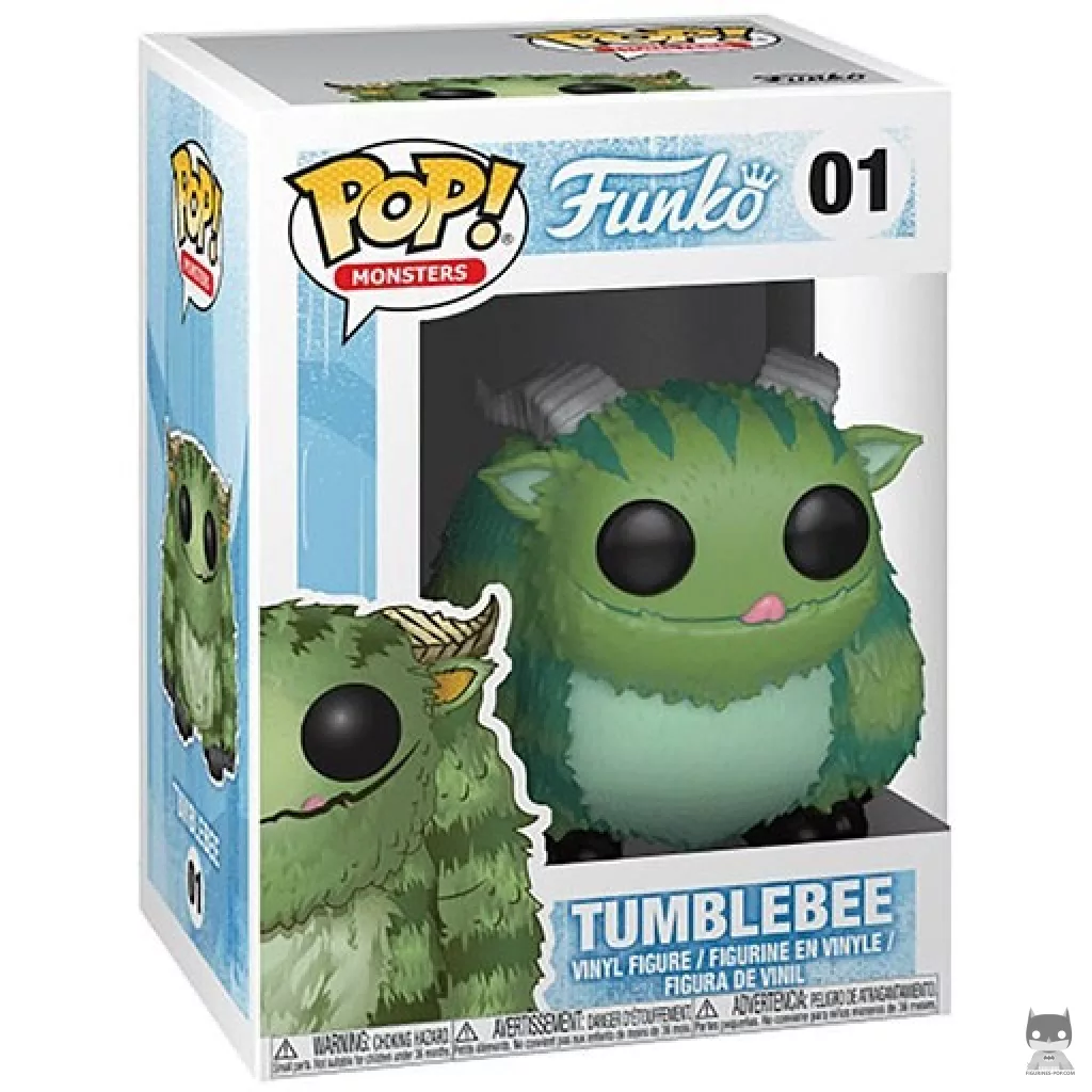Figurine Funko POP Tumblebee (Vert) avec boîte
