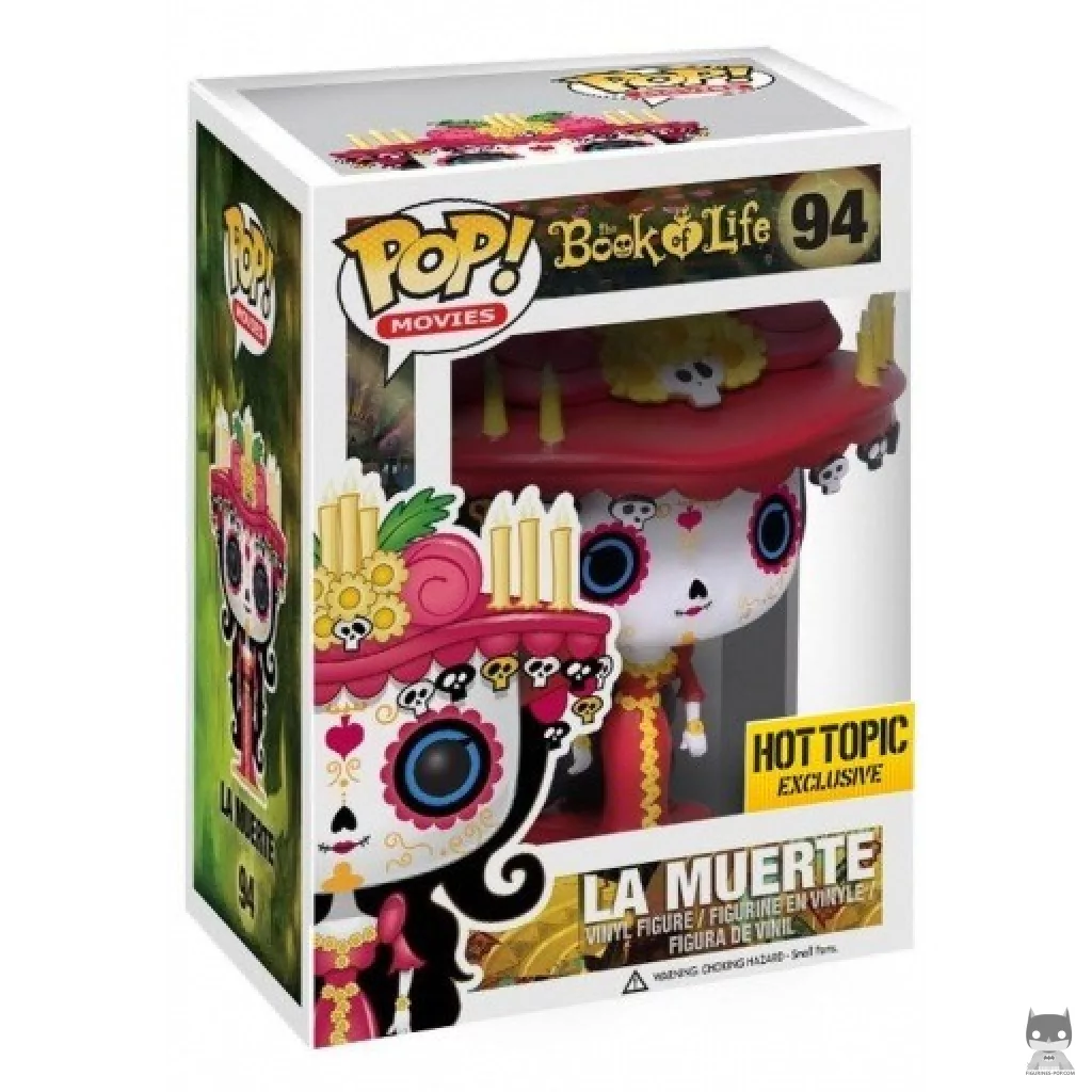 Figurine Funko POP La Muerte (Glow in the dark) avec boîte