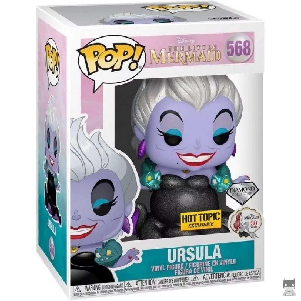 Figurine Funko POP Ursula (Diamond Glitter) avec boîte