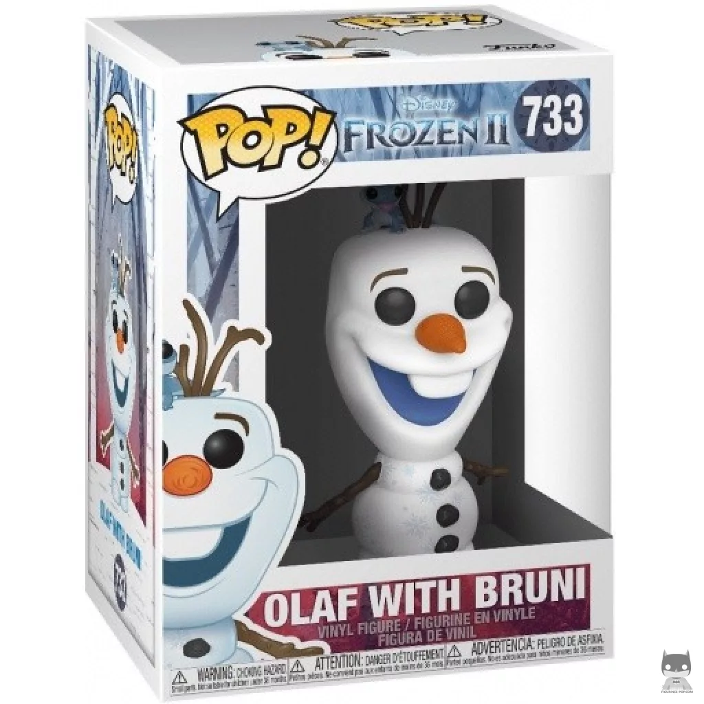 Figurine Funko POP Olaf with Bruni avec boîte