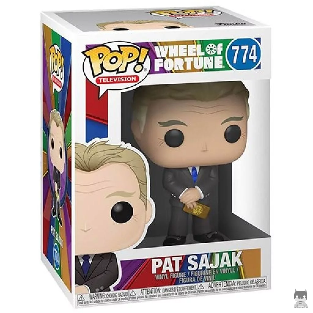 Figurine Funko POP Pat Sajak avec boîte