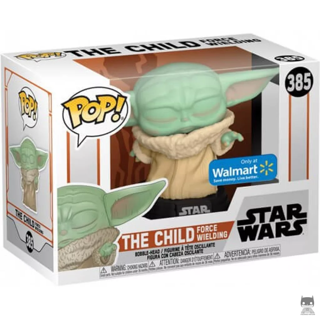 Figurine Funko POP L'Enfant utilisant la Force avec boîte